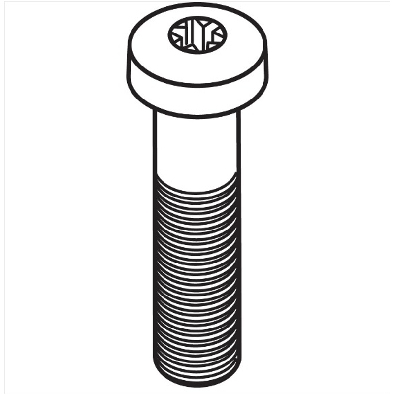 Clamp-Screw-for-Indexables--Hex-M5-x-0.8-Thread